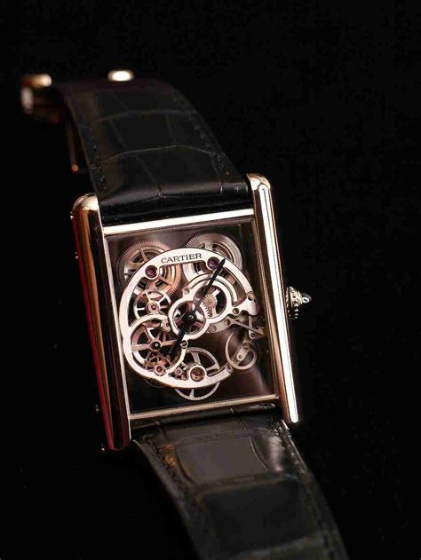 cartier tank mc skeleton replica|cartier tank equivalent.